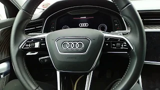 2019 Audi A6 interior quality check