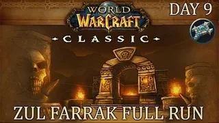 Zul Farrak Full Dungeon Run | WoW Classic Gameplay | Priest Day 9 Leveling