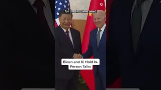 Biden and Xi Hold In Person Talks at G-20 in Indonesia