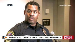 Police give update on reported shooting at Mall of America