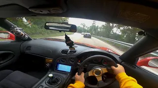 FD RX7 POV Touge Run! - Hitting twisty 60's