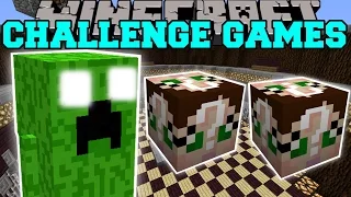 Minecraft:  FAT CREEPER CHALLENGE GAMES - Lucky Block Mod - Modded Mini-Game