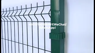 welded wire mesh fence,3D fence panel