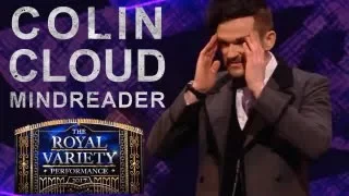 Mentalist Colin Cloud amazes at the Royal Variety Performance 2017