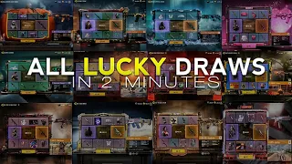 COD MOBILE ALL LUCKY DRAWS IN 2 MINUTES