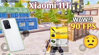 😍OMG!! Xiaomi Mi 11T 90 Fps Pubg Test Football mania Pubg mobile