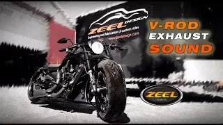 V-ROD exhaust sound VANCE&HINES - ZEEL DESIGN