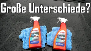 Sonax Ceramic Quick Detailer vs. Ceramic Spray Versiegelung im Vergleich