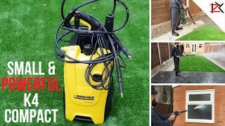 POWERFUL DIRT REMOVER | Karcher Pressure Washer K4 Compact Setup & Review