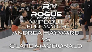 Rogue Wipeout - Andrea Hayward vs Clare MacDonald - No-Gi Jiujitsu Match - 2023 (4K)