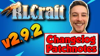 RLCraft 2.9.2 Changelog Patch Notes + How To Update Version On Curseforge