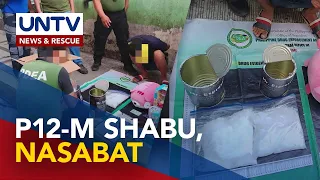 Magkahiwalay na PDEA operations, nakasabat ng higit P12-M halaga ng shabu; nakaaresto ng 4 na suspek