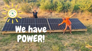 Our DIY Off Grid Solar Install Start To Finish | Fogstar Server Rack Battery #3