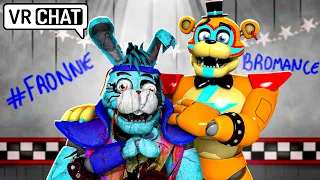 Glamrock Freddy's BROMANCE with Glamrock Bonnie #FRONNIE in VRCHAT