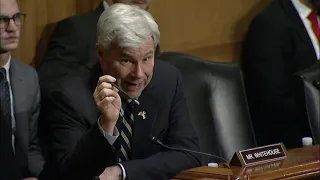 Sen. Whitehouse Hammers Brazen Abuse of IRS Rules by Dark Money Groups in a Senate Finance Hearing