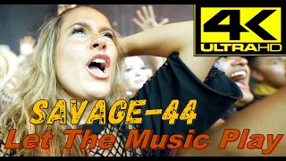 SAVAGE-44 - Let the music play ♫ New Eurodance 2023 ♫ 4K