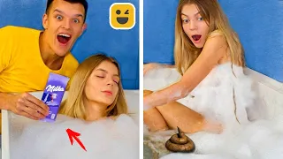 FUNNY FRIENDS PRANKS! Funny DIY Prank on Friends & Family