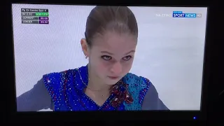Alexandra Trusova FS European Championships 2020
