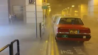 Monster storm Mangkhut battered Hong Kong. World's Strongest Storm 2018