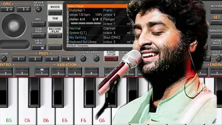 Kabhi Jo Badal Barse | Mobile Piano Instrumental Cover On ORG 2020 | Piano Beats