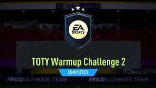 fifa22 sbc TOTY WARMUP CHALLENGE 2 easy way no loyalty