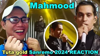 Mahmood - Tuta gold - Sanremo 2024 REACTION