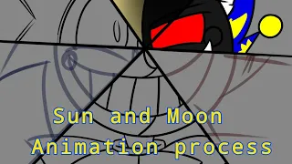 Sun and Moon animation process(remake