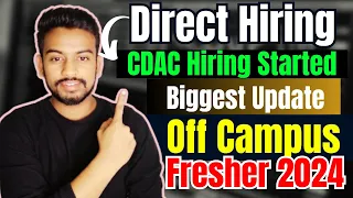 Direct Hiring | Biggest Off Campus Drive For 2024, 2023, 2022 , 2021 Batch| Fresher Jobs |Kn Academy