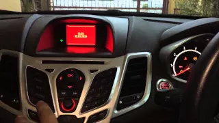 Setting: Auto Power Fold Side Mirror Ford Fiesta