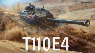 T110E4 Апнутый мутант в руках домашнего скилловика Tanks Blitz