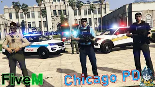 Chicago PD Patrol - Police Department, Highway Patrol, Fire Department | GTA 5 FiveM / FivePD