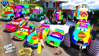 FRANKLIN TOUCH ANYTHING BECOME GOLD || EVERYTHING IS FREE IN GTA 5