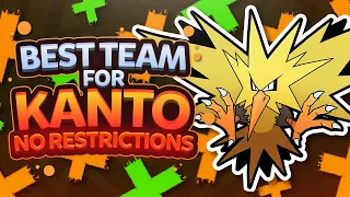 Best Team for Kanto: NO RESTRICTIONS