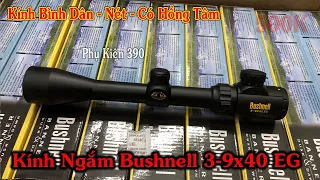 Kính Ngắm Bushnell 3-9x40 EG // Kính Ngắm Giá Rẻ Cho AE Mới Chơi - Siêu Nét Với Kính Ngắm Tầm Trung