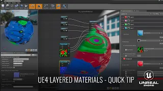 UE4 - 4.19 Layered Materials Setup (Quick Tip)