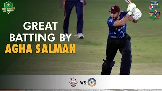 Great Batting By Agha Salman | SP vs Central Punjab | Match 18 | National T20 2021 | PCB | MH1T