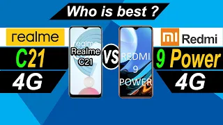 realme c21 vs redmi 9 power