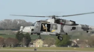 Army AW159 Wildcats AH1 -- RNAS Yeovilton -- April 2021