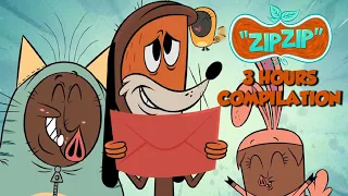 Could be good news... | Zip Zip | 3 hours COMPILATION - Season 1 | Cartoon for kids