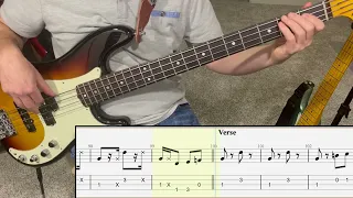 Tennessee Flat Top Box - Rosanne Cash | Bass Guitar Cover (Play Along Tabs)