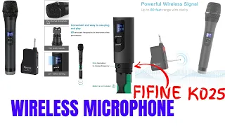 FIFINE K025 Wireless Microphone Review