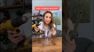 🤯 Stressed? You 𝐇𝐀𝐕𝐄 To See This! The Stress Bucket - Dr Julie #shorts