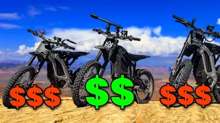 Off-Road E-Bikes. Is Cheaper Better? SurRon , Talaria who knows?