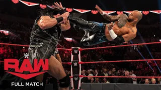 FULL MATCH - Ricochet vs. Drew McIntyre: Raw, Oct. 28, 2019