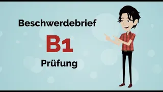 Beschwerdebrief Für die Prüfung B1/B2 Deutsch lernen