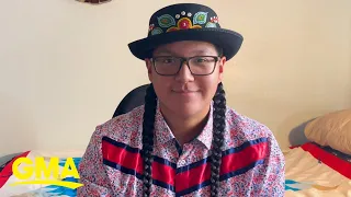 Meet the teen sharing the significance of Indigenous hair on TikTok l GMA