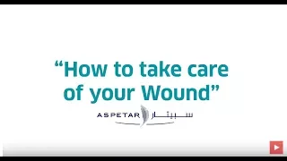 How to care of your wound at home