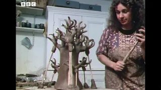 Tessa Fuchs pottery (unintentional ASMR)