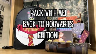 Pack With Me For Back To Hogwarts!