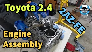 2002-2006 Toyota Camry Engine Rebuild | Putting The Engine Back Together